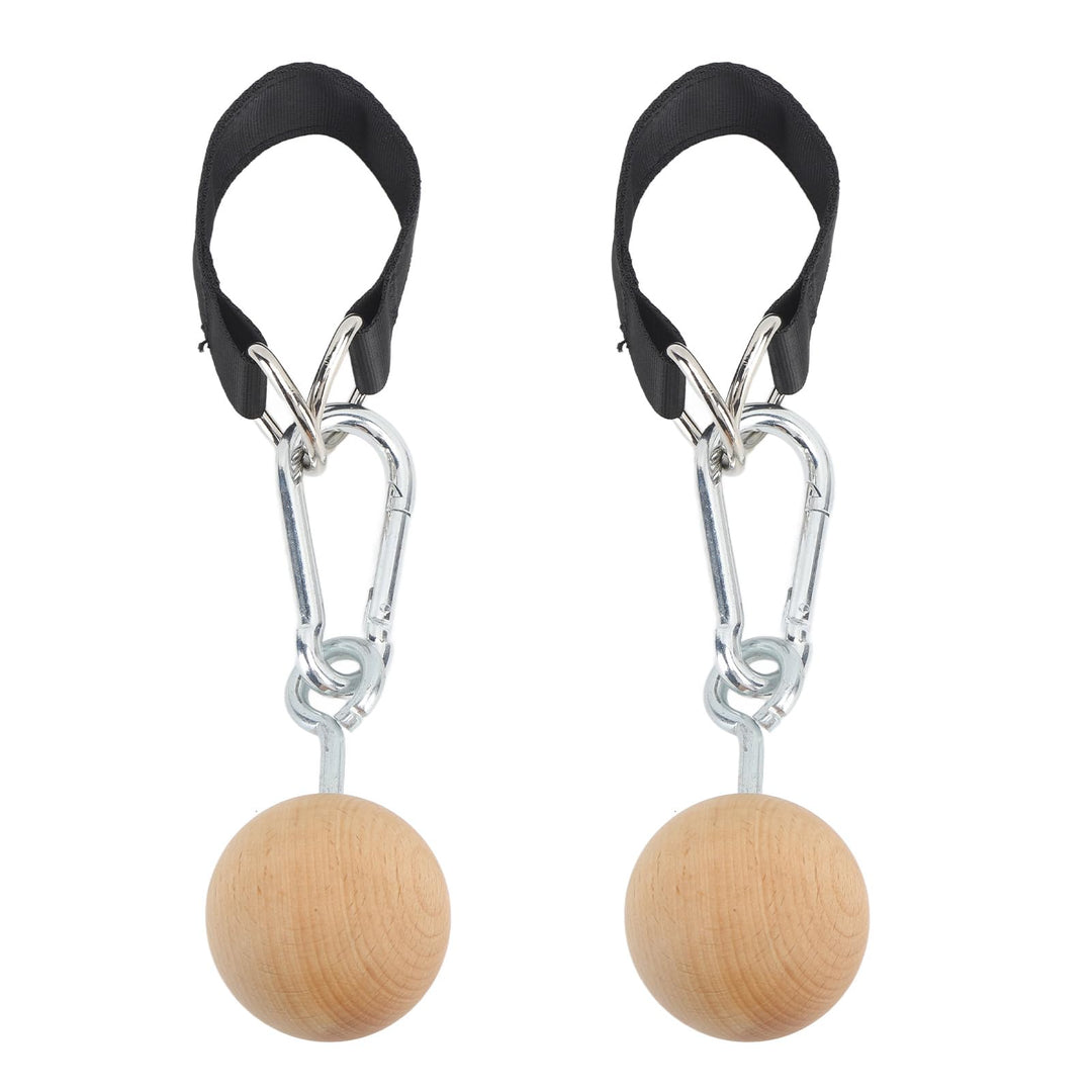 Holz Klimmzugbälle, rutschfeste Handgriffe, Krafttraining Geräte, Pull-Up Training für Fitness, Boul