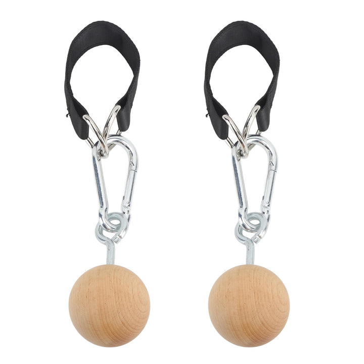 Holz Klimmzugbälle, rutschfeste Handgriffe, Krafttraining Geräte, Pull-Up Training für Fitness, Boul