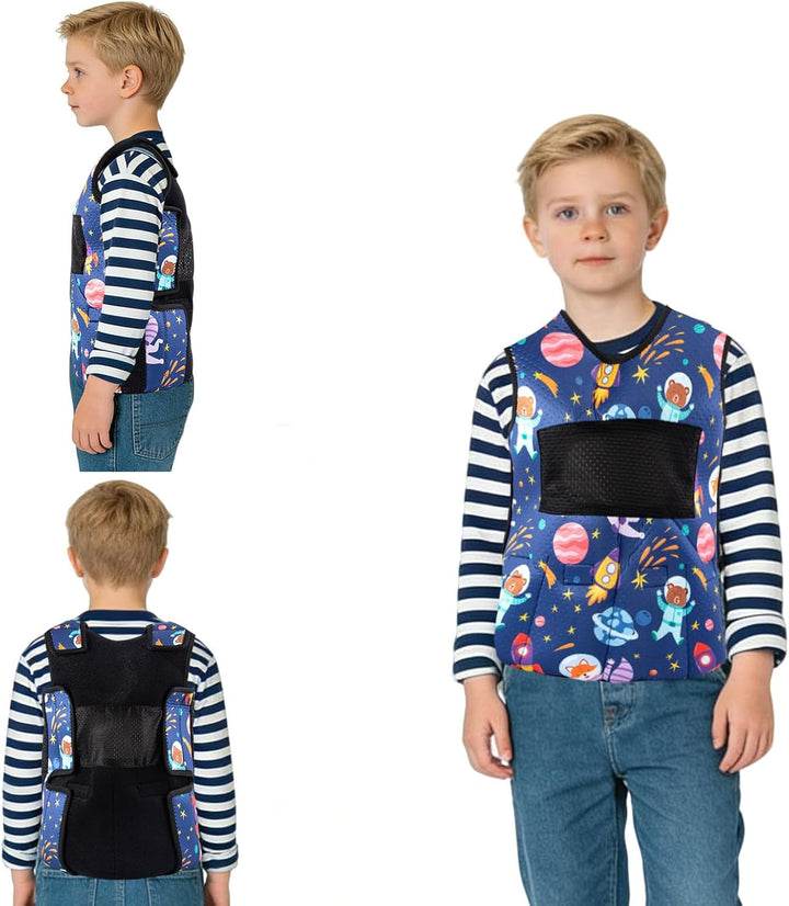 Gewichtsweste Kinder,Beruhigende Sensorik Gewichtstiere Kinder ADHS Hilfsmittel und Autismus Hilfsmi
