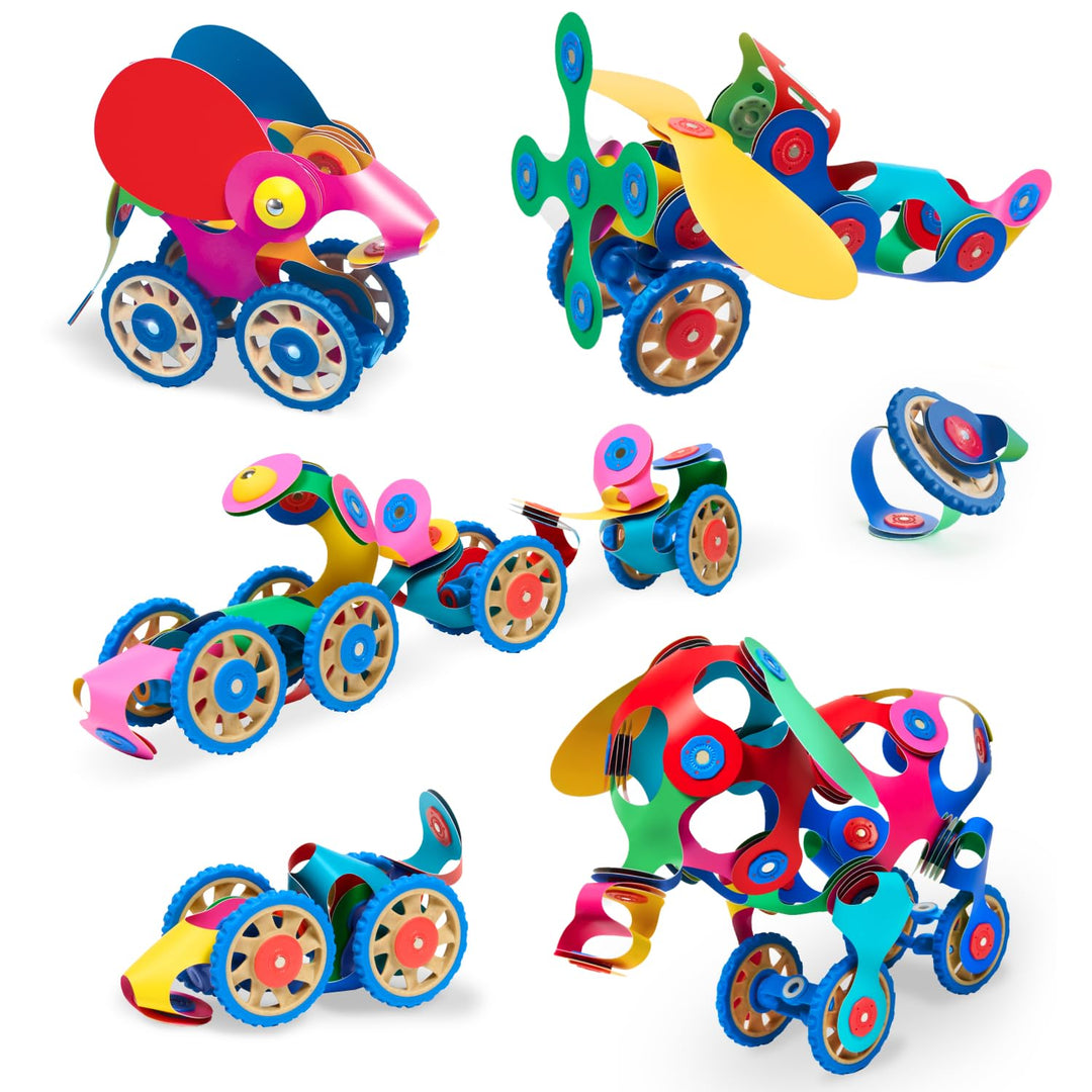 Clixo Wheel Creator 72 Piece Pack, 72 Piece Pack