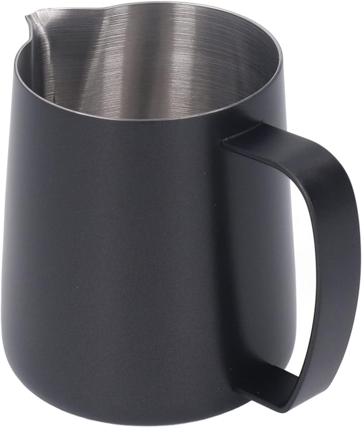 Milchkännchen, 450 Ml, 304 Edelstahl, Milchaufschäumer, Kaffeekaraffe, Cappuccino, Milchaufschäumer,
