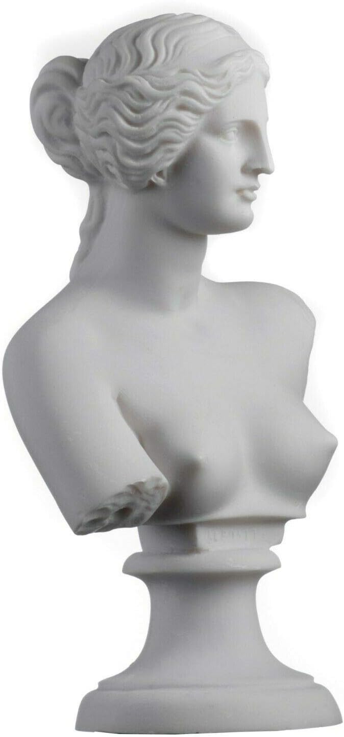 BeautifulGreekStatues Aphrodite Venus Göttin Büste Skulptur Altgriechische römische Mythologie 22,9