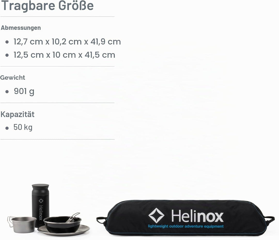 Helinox Table One Hardtop | Die zusätzliche Stabilität Einer harten Oberfläche Macht diesen ausgespr