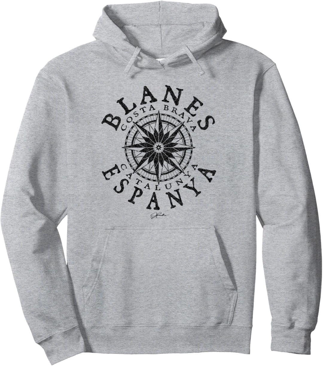 JCombs: Blanes, Costa Brava, Katalonien, Spanien Pullover Hoodie