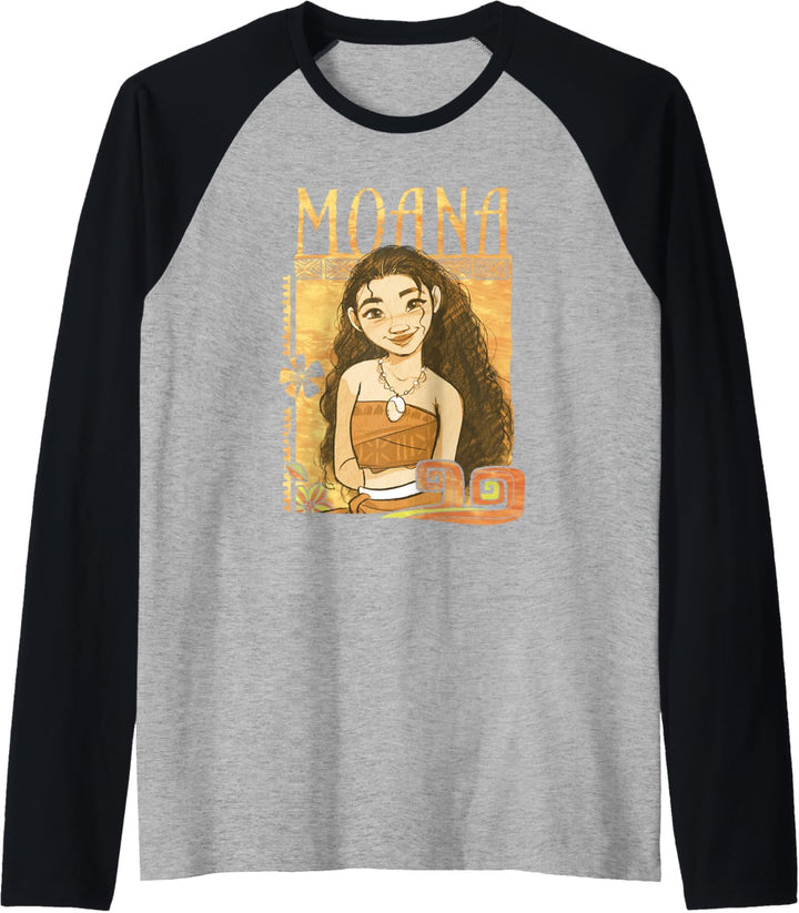 Disney Moana Portrait Raglan