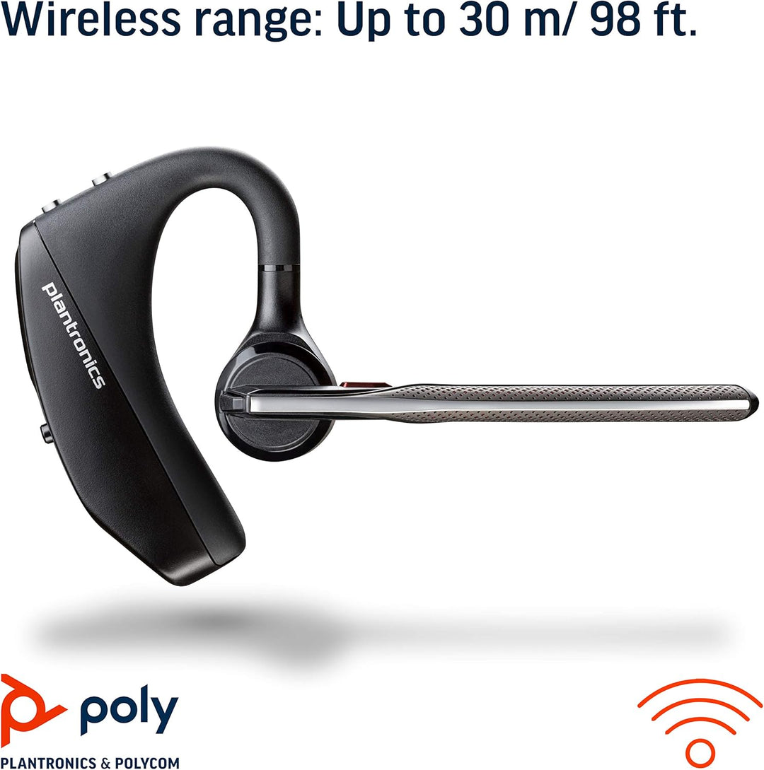 Plantronics Bluetooth-Mono-Headset 'Voyager 5200 Office' (1-way), WindSmart-Technologie, Adaptive Mi