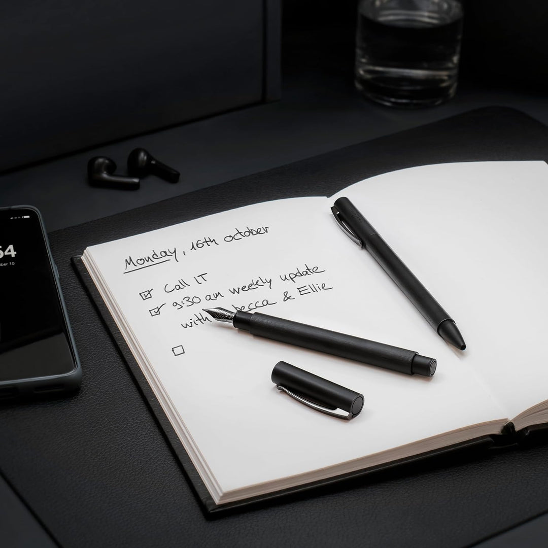 Faber-Castell Tintenroller Ambition All Black Limited Edition kugelschreiber, kugelschreiber