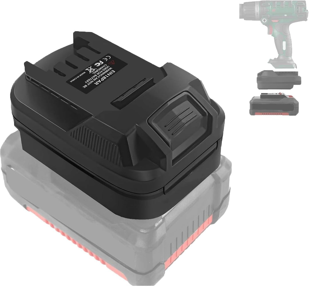 EIN18PAR Akku Adapter für Einhell auf Parkside, Konverter für Einhell PXC 18V Akku auf für Parkside