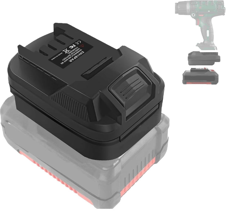 EIN18PAR Akku Adapter für Einhell auf Parkside, Konverter für Einhell PXC 18V Akku auf für Parkside