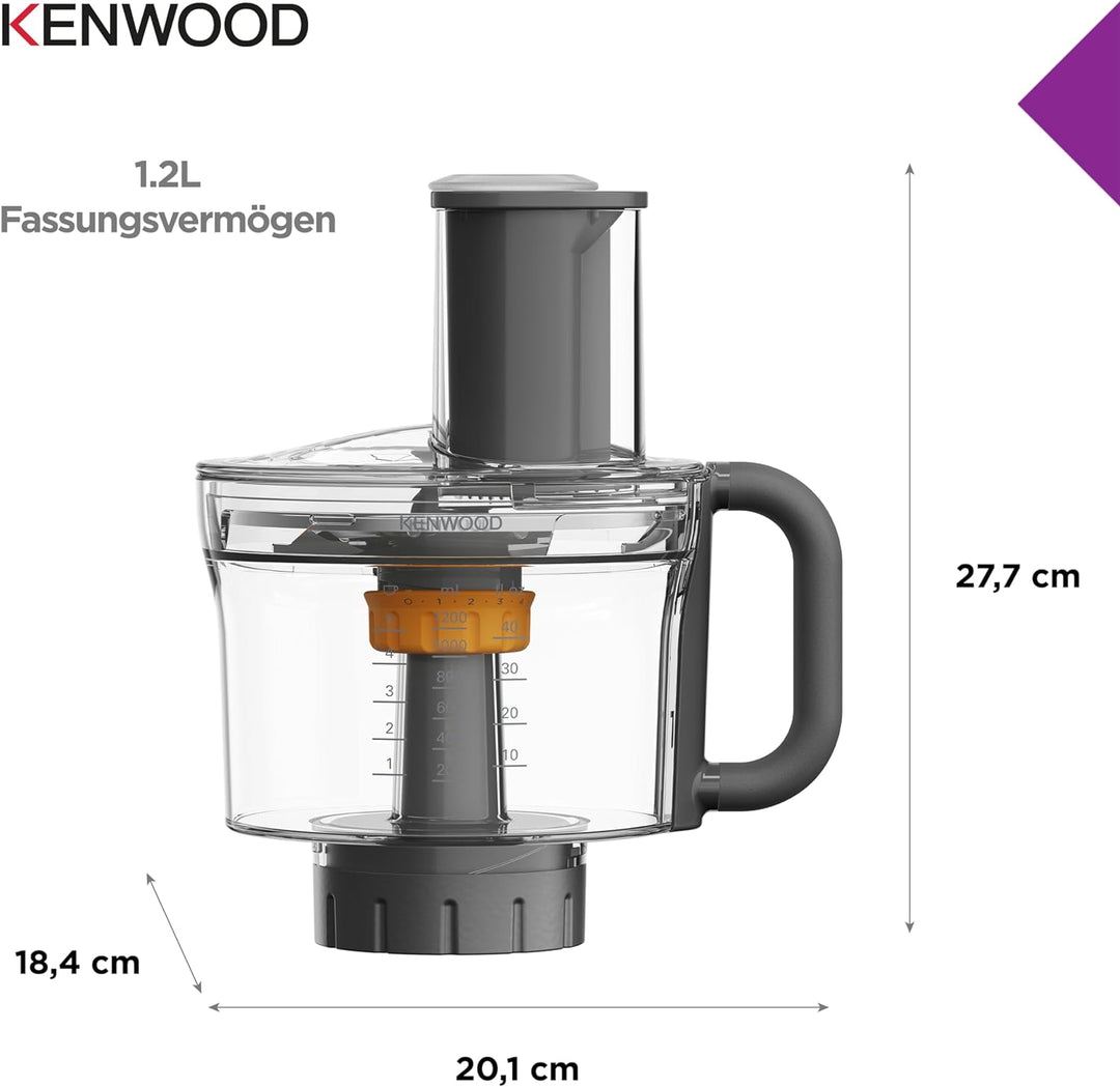 Kenwood MultiPro KAH65.000PL Multi-Zerkleinerer, Zubehör für Kenwood Chef & Chef XL Küchenmaschinen,