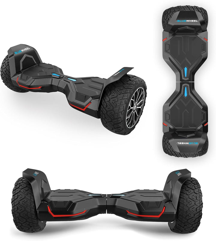 8.5" Premium Offroad SUV Hoverboard - Deutsche Qualitätsmarke - Bluewheel HX510 inkl. Kinder Sicherh