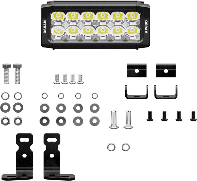 OSRAM LEDriving® Lightbar VX180-SP DR, LED Zusatzscheinwerfer für Fernlicht, spot, 6000K, 2100lm, Li