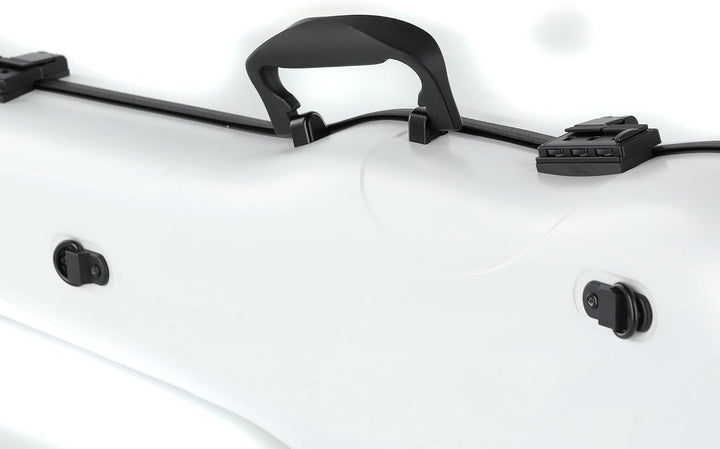 GEWA Violinformetui AIR 1.7 weiss matt / schwarz Made in Germany ohne zusätzlichen Seitengriff Weiss