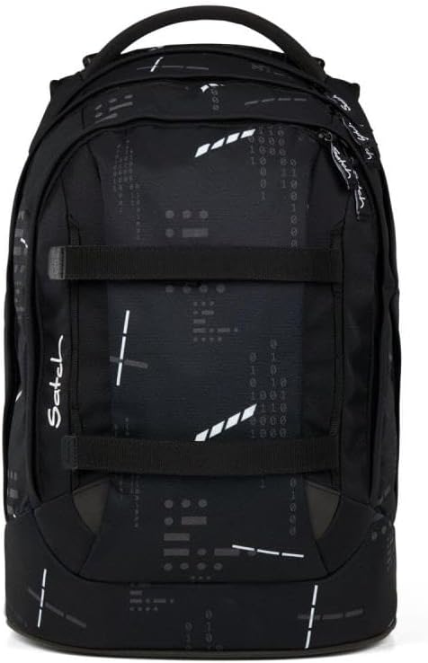 Satch Pack Schulrucksack Set 3tlg. inkl. Schlamperbox und Sportbeutel (Ninja Matrix), Ninja Matrix