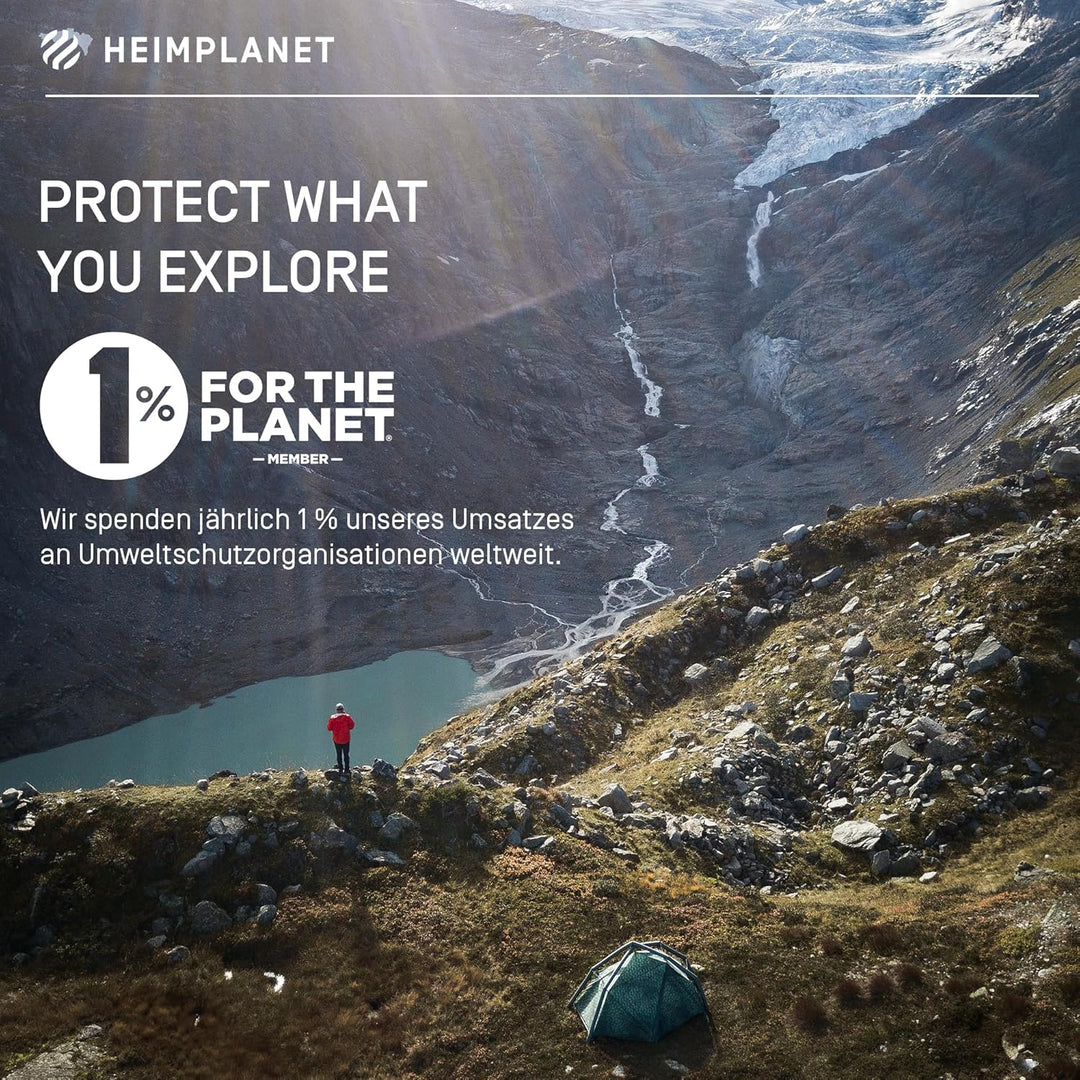 HEIMPLANET Original | Transit Line Sling Pocket | Wasserfeste Hüfttasche aus hochwertigem DYECOSHELL