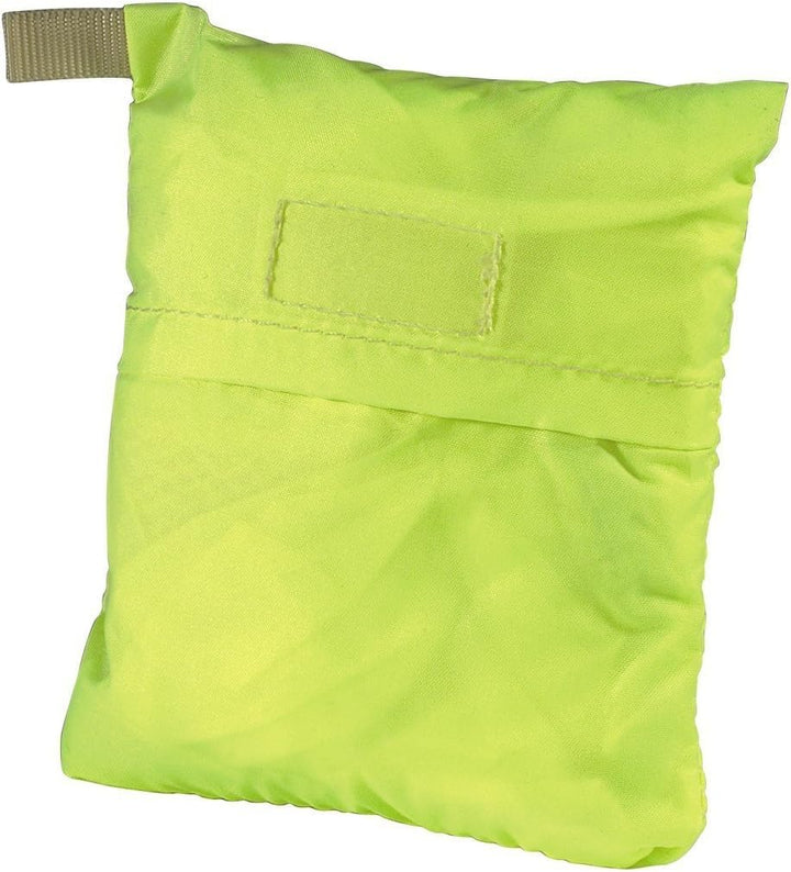 Hama Regenschutz für Schulranzen, Gummiband, Aufbewahrungstasche, 2 Stück Neongelb 2 Pièces Regensch