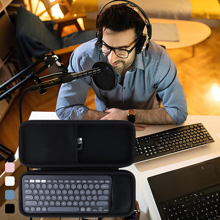 Hart Schutzhülle kompatibel mit Logitech Pebble 2 Combo, Pebble K380 / Pebble Keys 2 K380s Tastatur