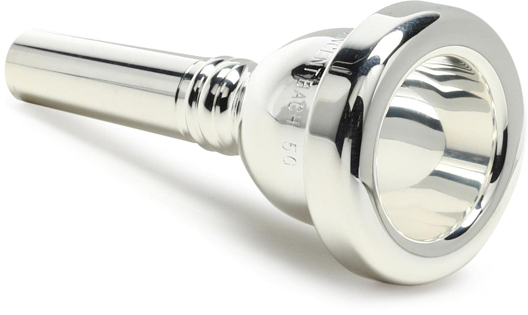 Bach kleines Posaunen-Mundstück, Silber, 5G Deep Cup Depth, 25.50mm Cup Dia. Silber, Deep Cup Depth,