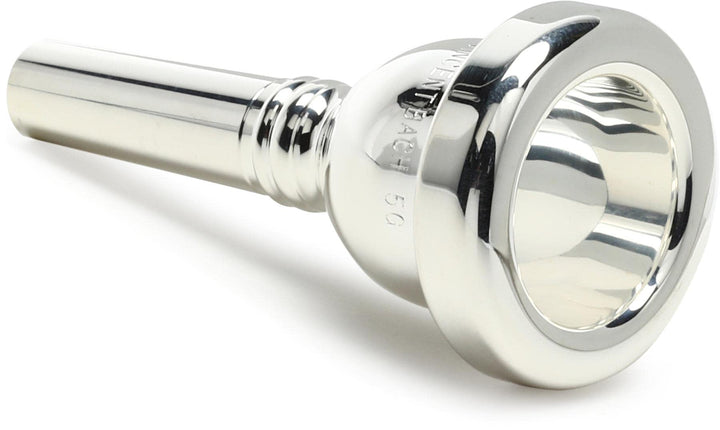 Bach kleines Posaunen-Mundstück, Silber, 5G Deep Cup Depth, 25.50mm Cup Dia. Silber, Deep Cup Depth,