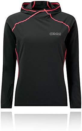 OMM ORIGINAL MOUNTAIN MARATHON Damen Breeze Hoodie Jungen L Schwarz / Rosa, L Schwarz / Rosa