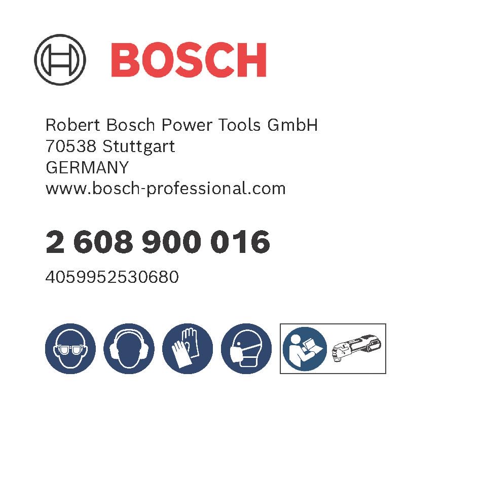 Bosch Professional 10x Sägeblatt Expert MetalMax AIZ 32 AIT (für Stahl, Edelstahl, Breite 32 mm, Zub