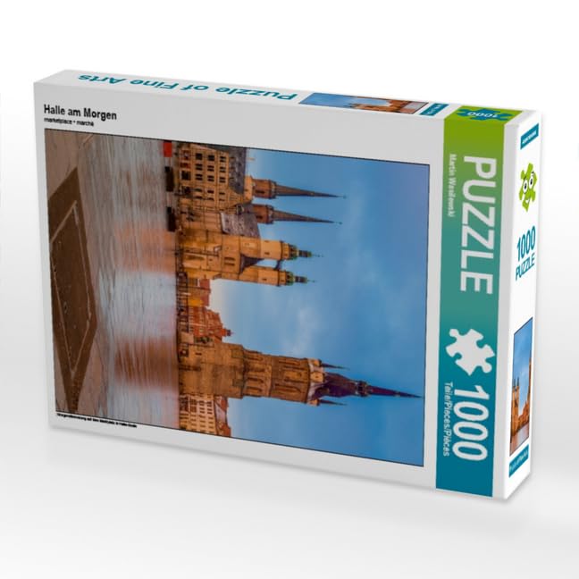 CALVENDO Puzzle Halle am Morgen 1000 Teile Lege-Grösse 48 x 64 cm Foto-Puzzle Bild von Martin Wasile