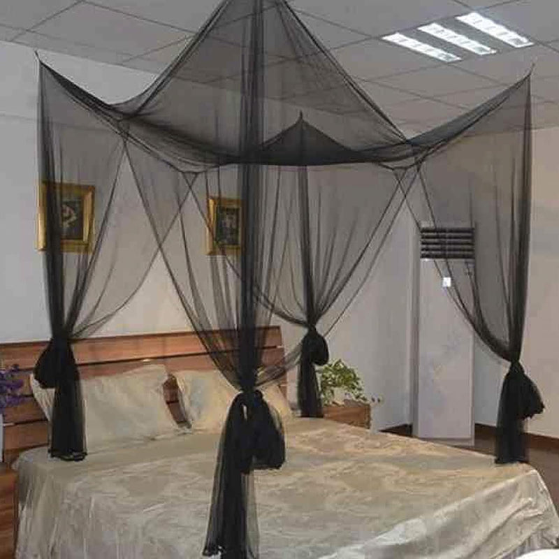 JINTN Moskitonetz Fliegennetz Mückennetz Quadratische Hängendes Bett Moskitonetze aus Polyester Schö