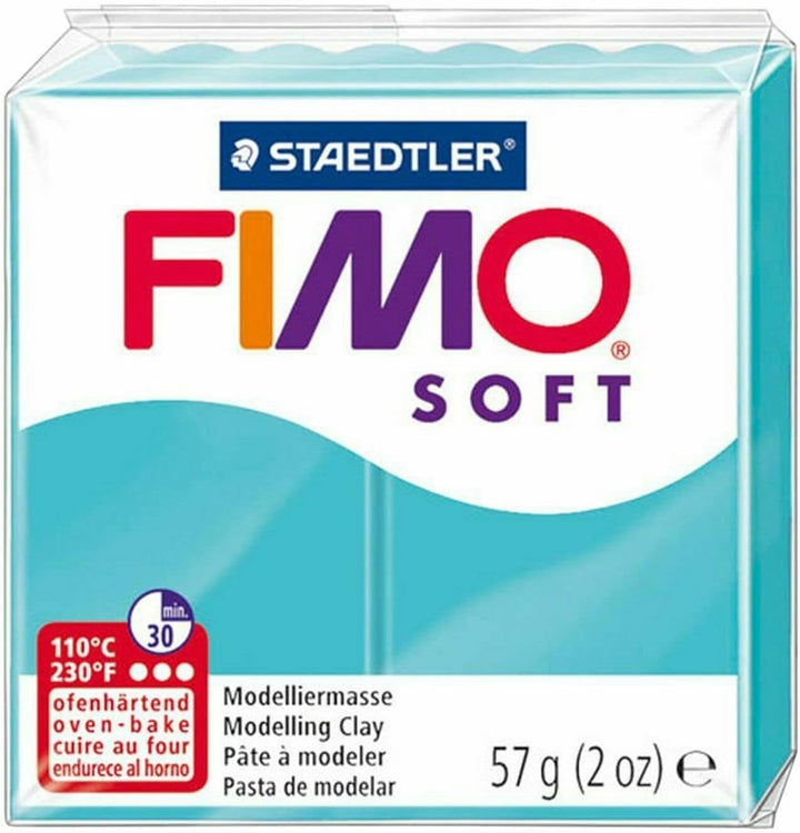 Fimo FIMO Soft & Effect Polymer-Ofen-Modelliermasse – 57 g – 8er-Set – The Beach O'Clock Collection