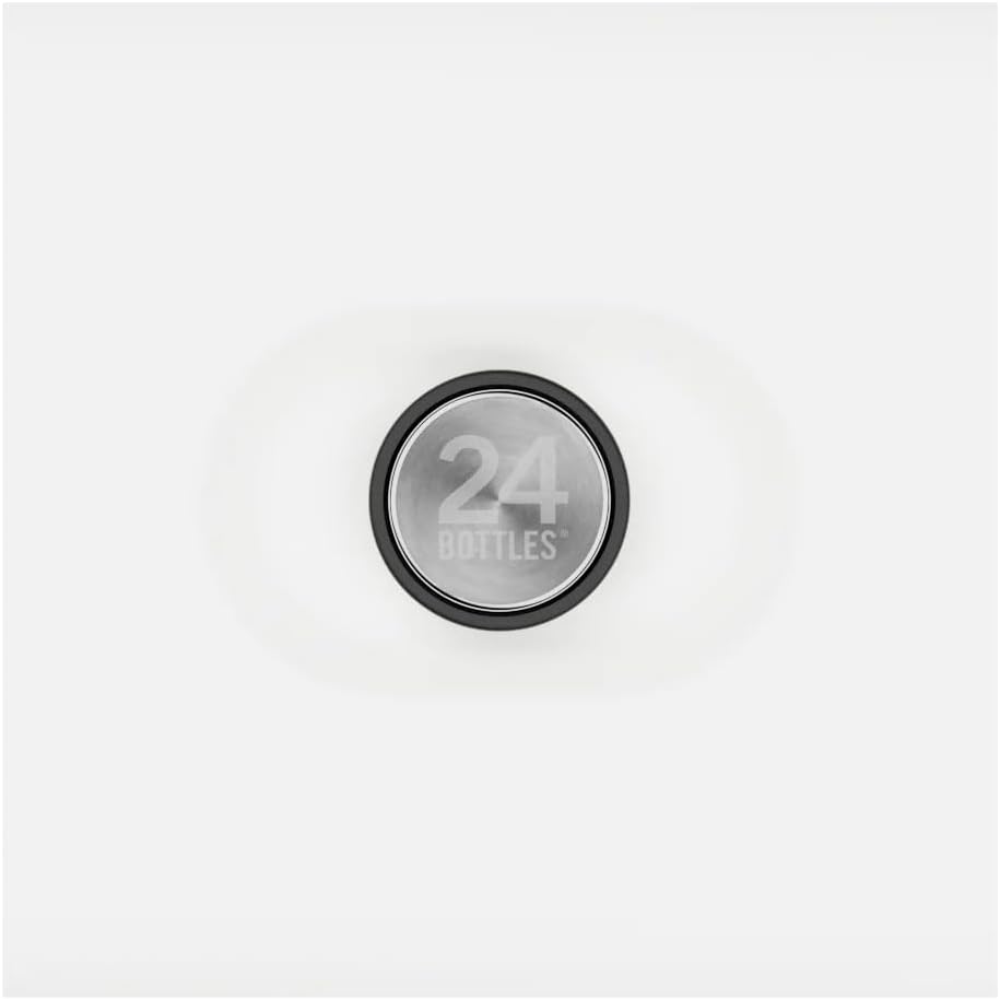 24 BOTTLES - Lunch Box - Ice White Stone Finish (24B271)