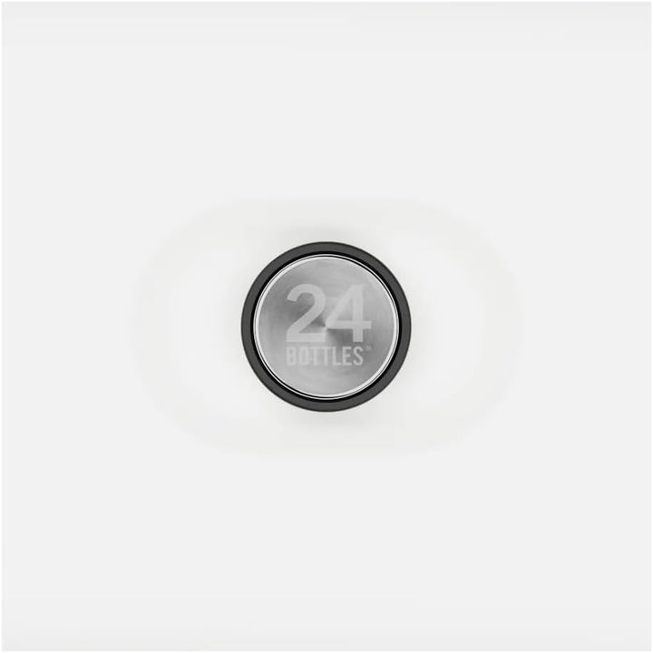 24 BOTTLES - Lunch Box - Ice White Stone Finish (24B271)