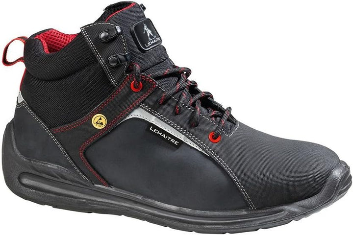 Lemaitre SUHIS30NR38 SUPER X HIGH S3 ESD Sicherheitsschuhe, Schwarz, Grösse 38 38 EU, 38 EU