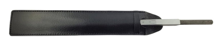 WRS Präz.-Messkeil, rostfrei, mattverchromt, Messbereich 1,0-22,0 mm, 200 mm lang, Ablesung: oben 0,