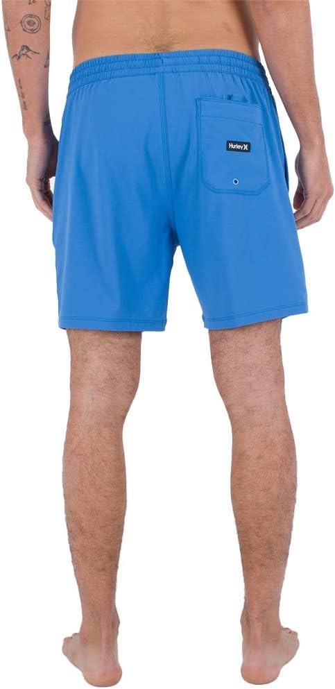 Hurley Herren OAO Solid Volley 17' Badeshorts für Herren S Sea View, S Sea View