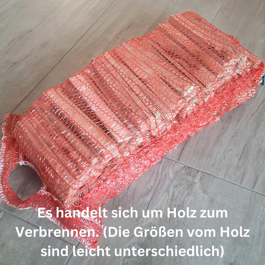 30 kg Eiche Brennholz – Sehr sauber und trocken – Perfektes Anfeuerholz für eine gemütliche Raumwärm