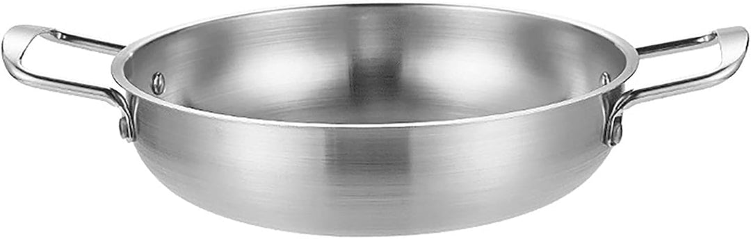 Bratpfanne acciaio inox pentole efficaci wok cottura piatto per campeggio 1350 ml, geeignet zum Koch