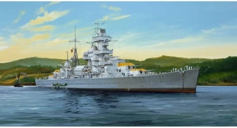 Trumpeter 05317 Modellbausatz German Cruiser Admiral Hipper 1941