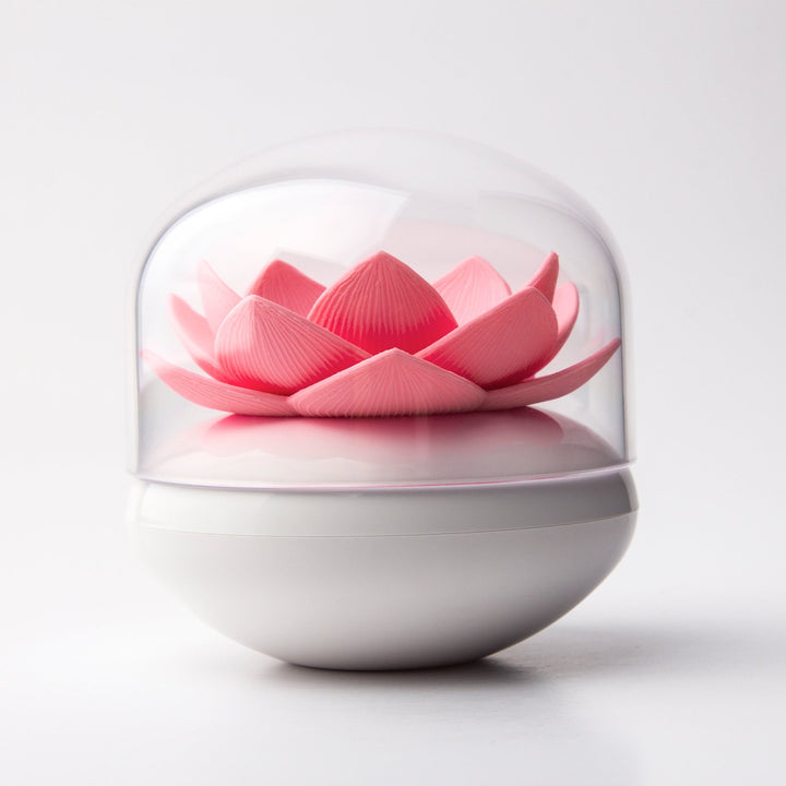Qualy Behälter für Wattestäbchen, Kunststoff, Rosa QL10157W-P