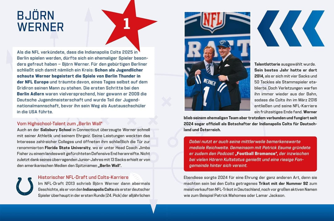 NFL American Football Adventskalender 2025: 24 Mal spannendes Hintergrundwissen rund um American Foo
