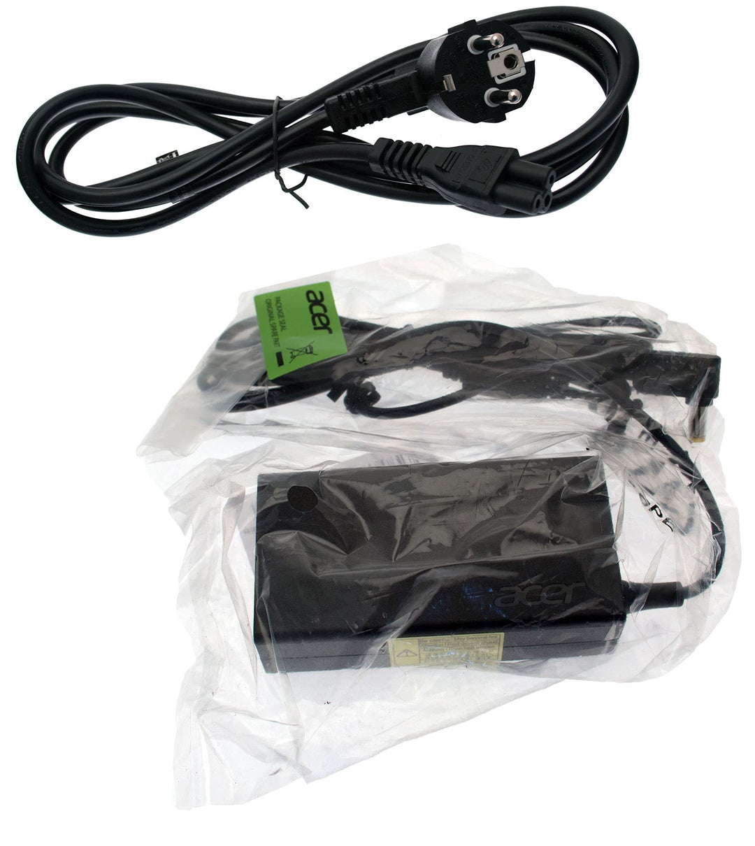 Acer Netzteil/Ladegerät 19V / 3,42A / 65W mit Netzkabel EU Aspire E1-531 Serie (Original) 65W mit Ne
