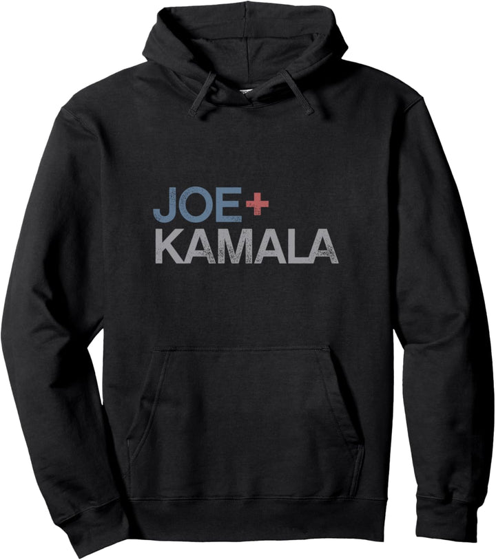 Joe and Kamala Joe Plus Kamala Biden Harris Pullover Hoodie