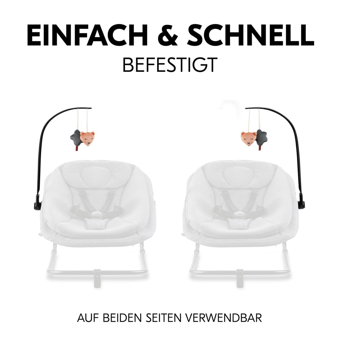hauck Spielbogen für Highchair Bouncer Babywippe (nicht mit anderen Modellen kompatibel), mit Quiets