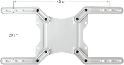 Universal Fernseher Halterung - Schwenkbar Neigbar - 16-65 Zoll (39,6-165,1 cm) - Ausziehbar bis 65