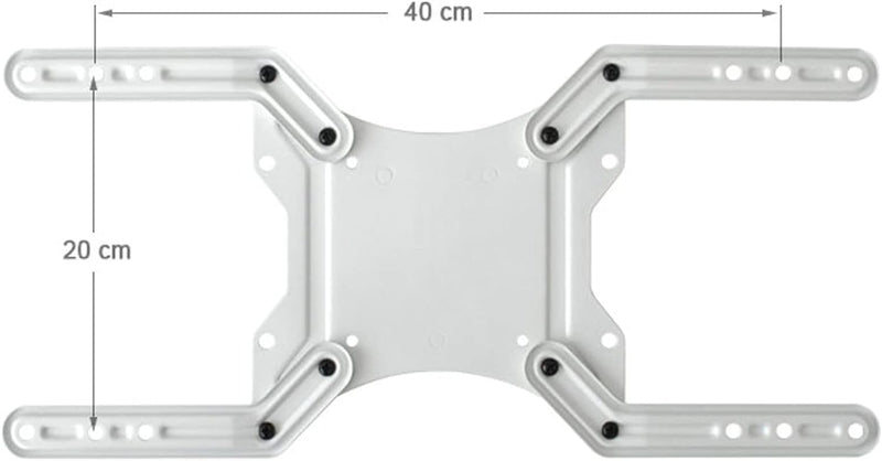 Universal Fernseher Halterung - Schwenkbar Neigbar - 16-65 Zoll (39,6-165,1 cm) - Ausziehbar bis 65