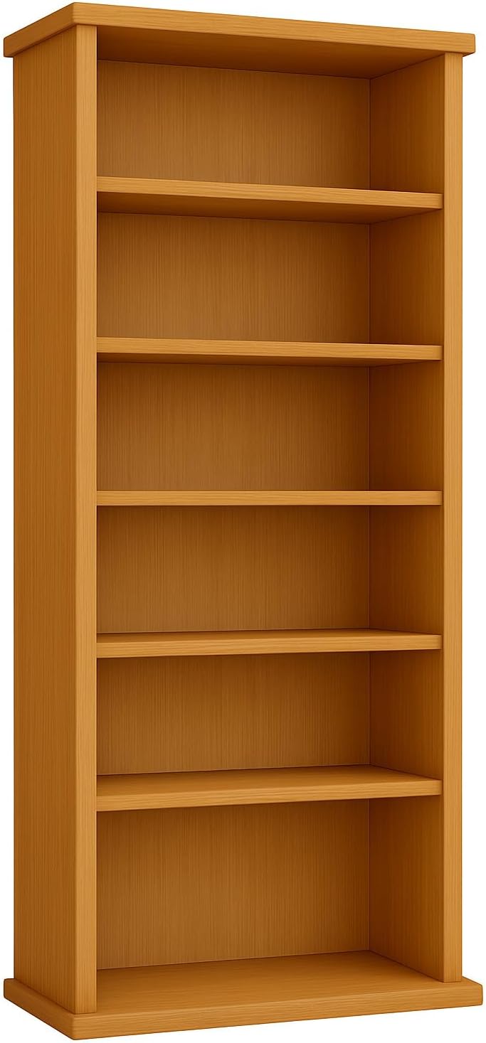 VCM 25243 Regal DVD CD Rack Medienregal Medienschrank Aufbewahrung Holzregal Standregal Möbel Schran