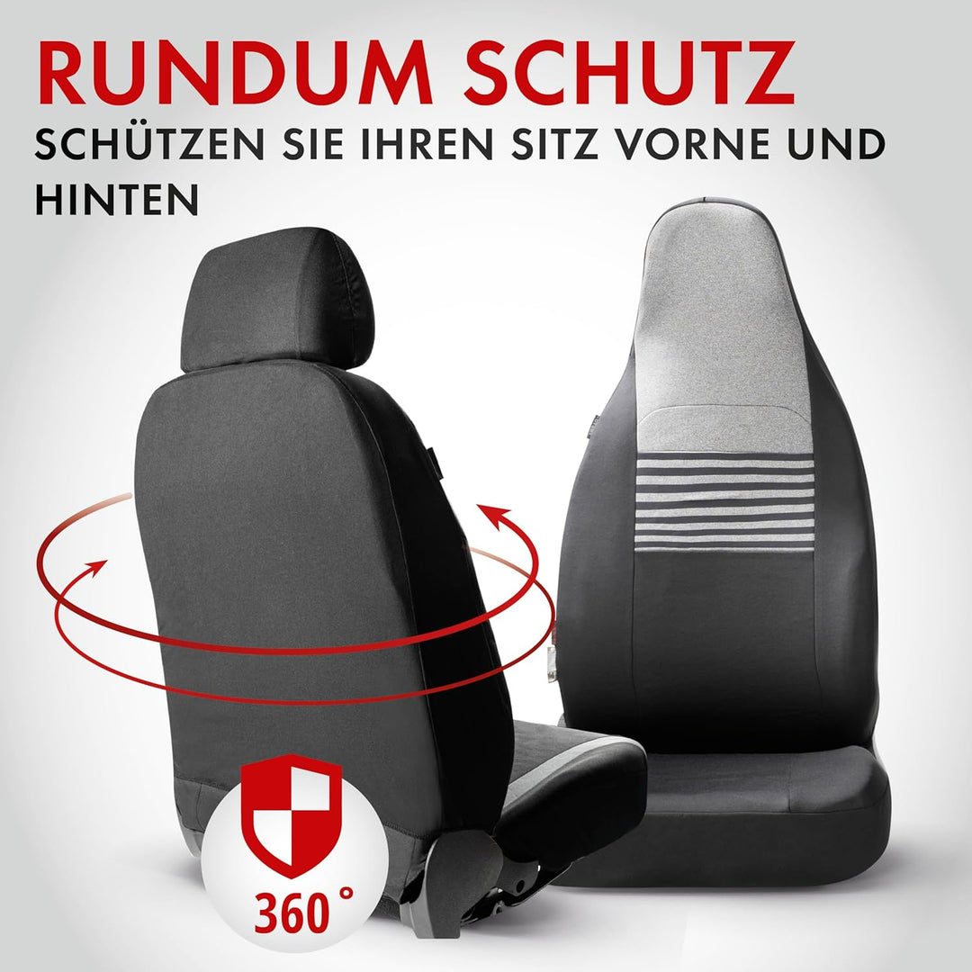 Walser Premium Autositzbezüge Gordon mit Reissverschluss Qualitätssieger Sehr Gut* Sitzbezüge Auto,