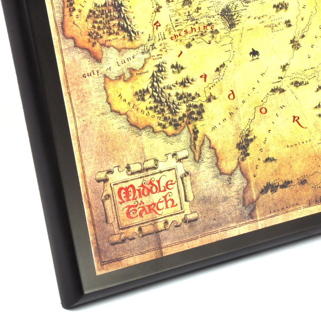 The Noble Collection Mittelerde Karte 40X30Cm