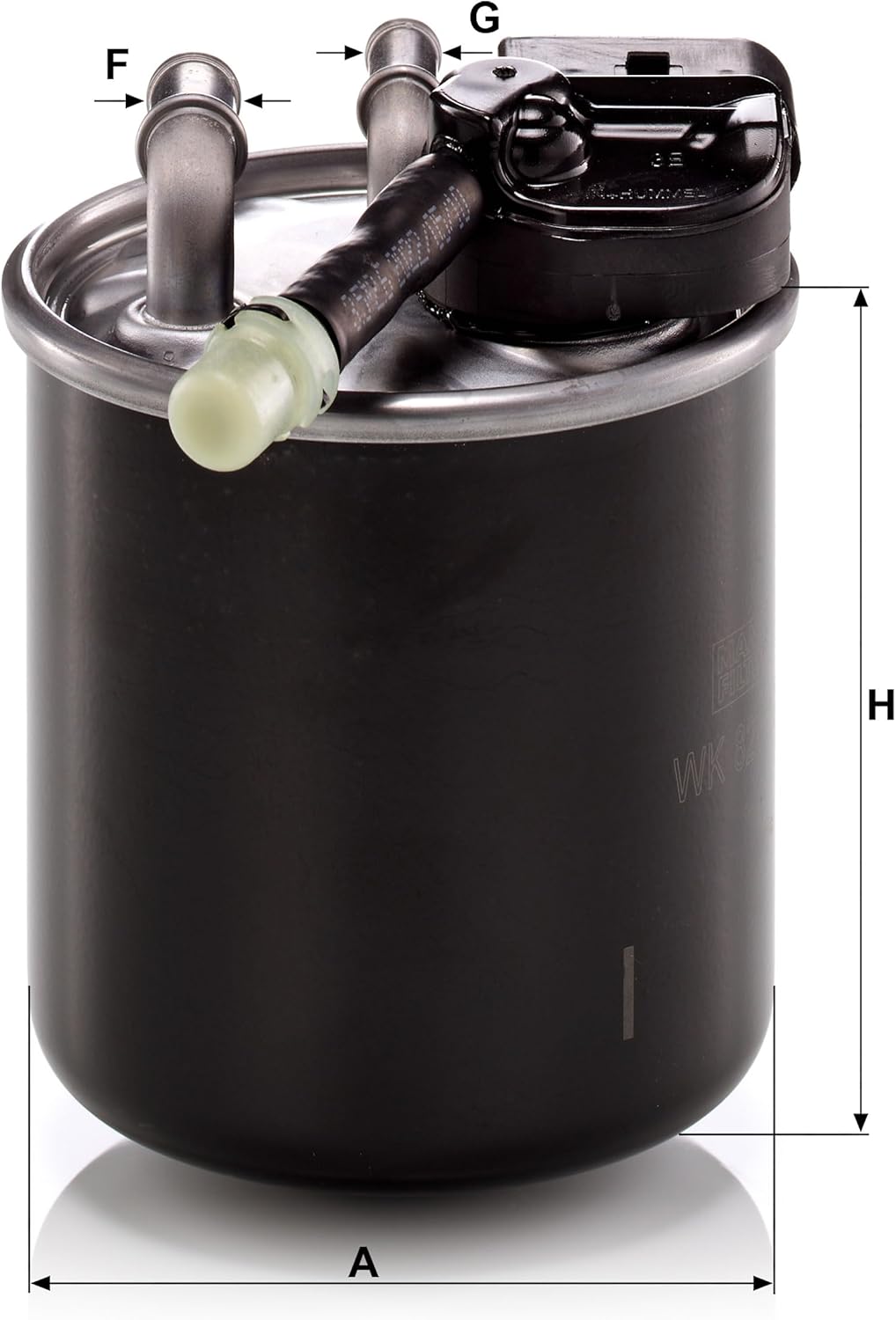 MANN-FILTER WK 820/17 Kraftstofffilter – Für PKW und Nutzfahrzeuge