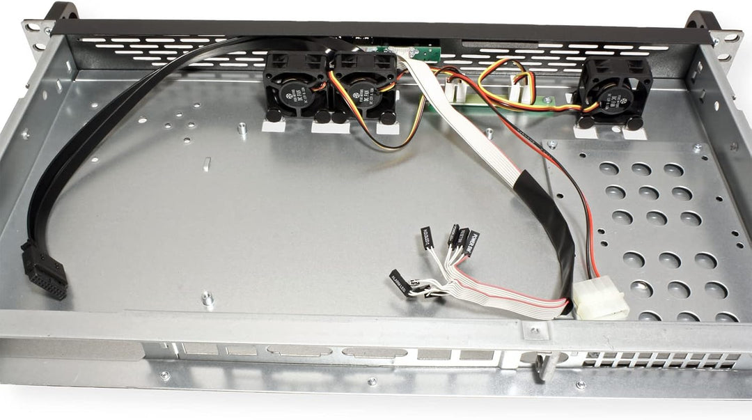 VALUE 19" Servergehäuse, 1HE, schwarz
