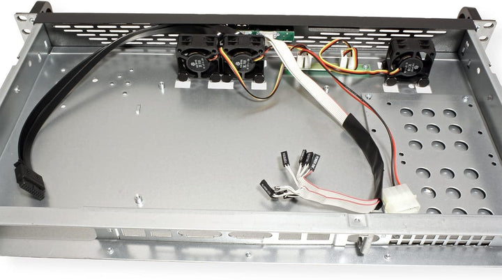 VALUE 19" Servergehäuse, 1HE, schwarz