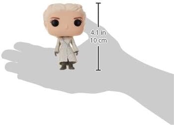 Funko Pop! TV: GOT S8 - Daenerys Targaryen - (White Coat) - Game Of Thrones - Vinyl-Sammelfigur - Ge